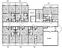 ダイヤモンドクレスト南柏 1階2DKの間取り