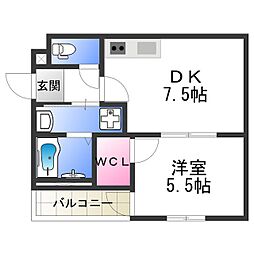 フジパレスあびこVI番館 1階
