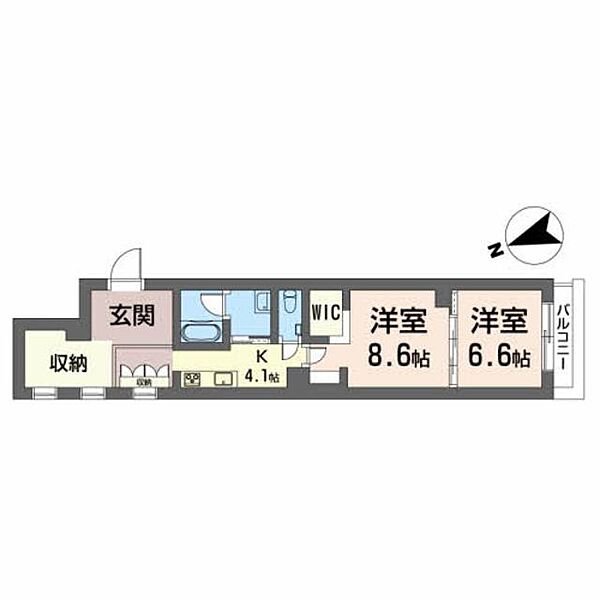 同じ建物の物件間取り写真 - ID:206000320031