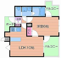 エステムプラザ梅田・中崎町 2階