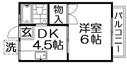 間取図画像 1DK