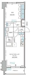 パークアクシス文京本郷 1LDKの間取図画像