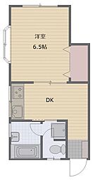 間取図画像 1DK