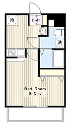 S-FORT玉川学園前 2階1Kの間取り