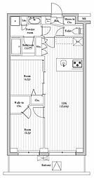SPコート保塚町 5階2LDKの間取り