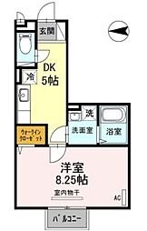 間取図画像 1DK