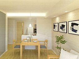 京王線 仙川駅 徒歩9分の賃貸マンション 1階2LDKのリビング/ダイニング