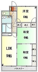 フィオーレ御殿場 3LDKの間取図画像