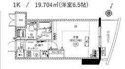 フェニックス板橋大山 1Kの間取図画像