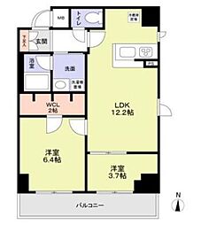 GFGrandForks清澄白河 2LDKの間取図画像