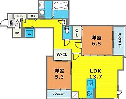 フェリーチェ上三条 3階