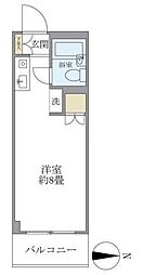 R-スタイル南大泉 ワンルームの間取図画像