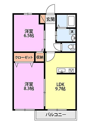サン・エイト_間取り_0