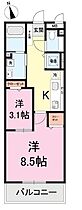 ＲＥＳＩＤＥＮＣＥ ＨＩＬＬ ＥＡＳＴ 新光 203 ｜ 新潟県三条市新光町28-10（賃貸マンション2K・2階・39.45㎡） その2