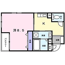 ブリック　メゾン　金剛 2階/-