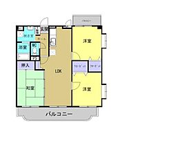 ネオルミネ 3LDKの間取図画像