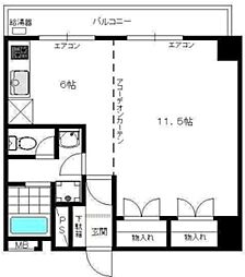 間取図画像 ワンルーム