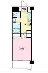 エル・セレーノ武庫川 1Kの間取図画像