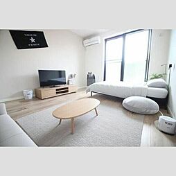 フェリシアス 201 2階ワンルームのリビング/ダイニング