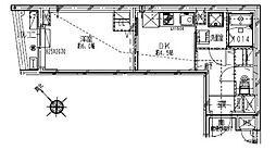 creal落合南長崎 1DKの間取図画像