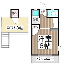 間取図画像 ワンルーム
