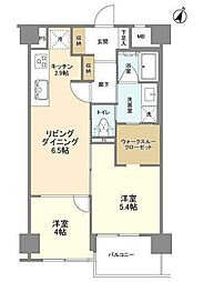PATH仲六郷 2LDKの間取図画像