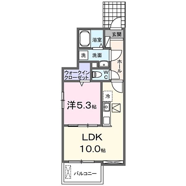 シャトレーBAN 106｜神奈川県大和市下鶴間(賃貸アパート1LDK・1階・37.97㎡)の写真 その2