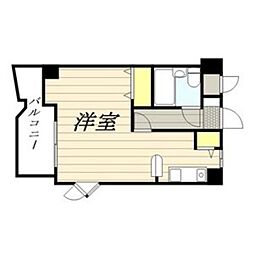 メゾン・ド・ファシル ワンルームの間取図画像