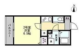 ベイルームグラン扇町ＷＥＳＴ0 2階