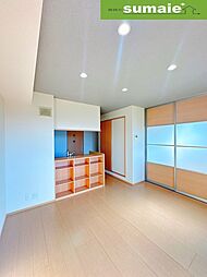 南海加太線 東松江駅 徒歩9分の賃貸アパート 2階3LDKのリビング/ダイニング