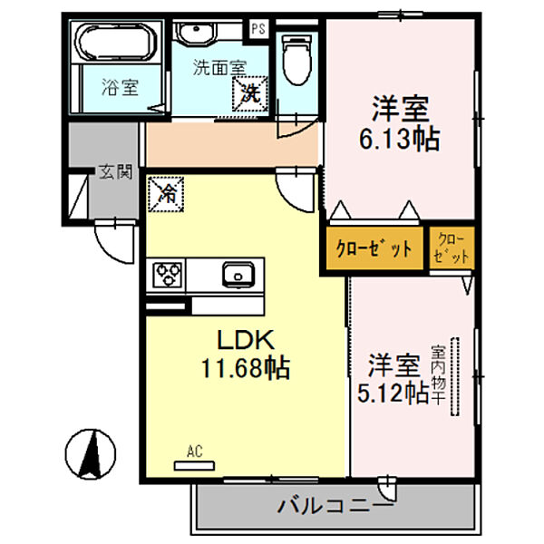 画像2:間取図