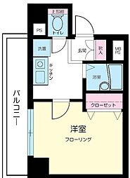 ヴェルステージ練馬 1Kの間取図画像