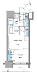 間取図画像 1DK