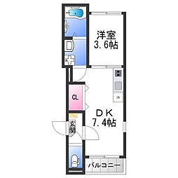 ハーモニーテラス中川東 1階