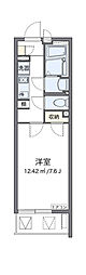ファインライズ 1Kの間取図画像