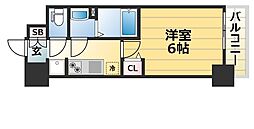 ファステート神戸ハーバーランド 1Kの間取図画像