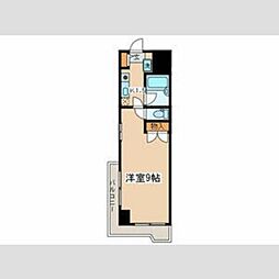 シンフォニア町田I 1階1Kの間取り