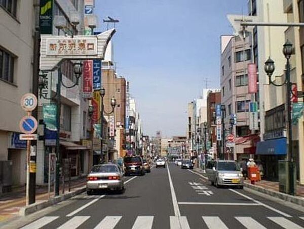 画像4:新所沢駅東口にも様々な商店が立ち並んでおります。