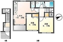 ローズジャルダン 2階
