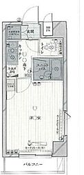 ルーブル椎名町 3階1Kの間取り