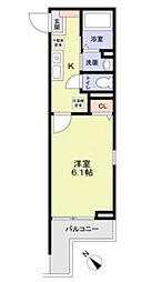 パルトネール岸谷 20Kの間取図画像