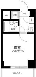 ストークプラザ武蔵小山 1Kの間取図画像