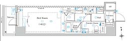 AZESTお花茶屋5 1Kの間取図画像