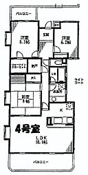 セレーノ鎌倉長谷 1階3LDKの間取り