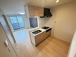 京王相模原線 京王堀之内駅 バス15分 栗本橋下車 徒歩6分の賃貸アパート 2階2LDKのリビング/ダイニング