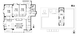 SRコート 3SLDKの間取図画像