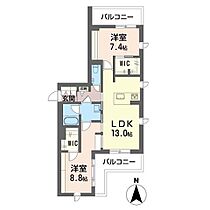 ルル―ディア高円寺 00301 ｜ 東京都杉並区高円寺北２丁目28-10（賃貸マンション2LDK・3階・68.18㎡） その2