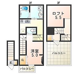 あんしんHouM浜寺石津15-1001 2階