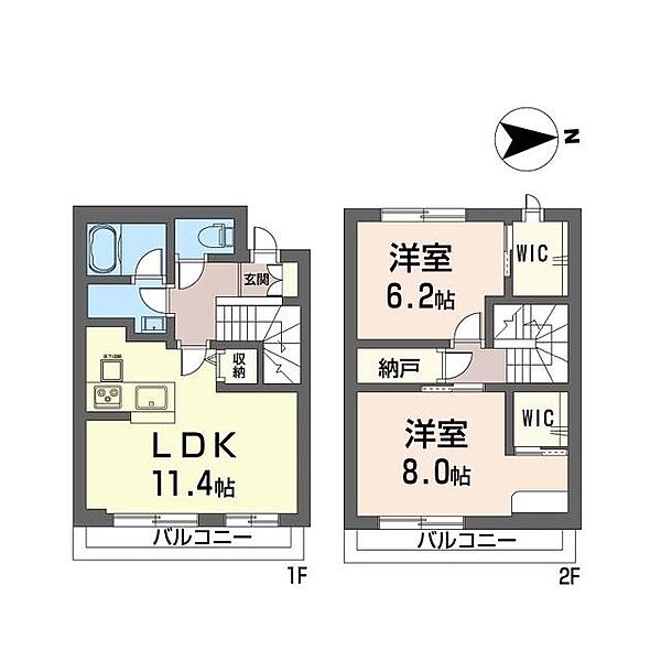 同じ建物の物件間取り写真 - ID:213101827487