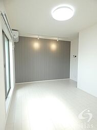 近鉄奈良線 八戸ノ里駅 徒歩7分の賃貸アパート 2階1Kのリビング/ダイニング